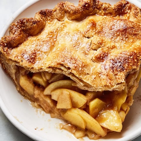Tender Spiced Apple Pie