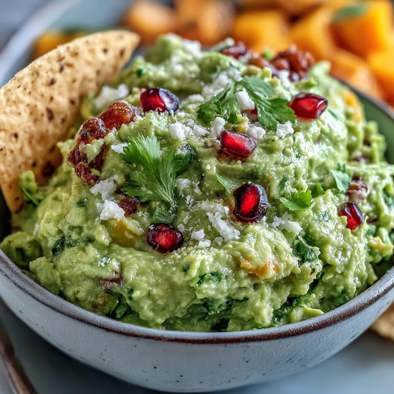 A festive guacamole bar loaded with fresh, exciting Mexican-inspired toppings.