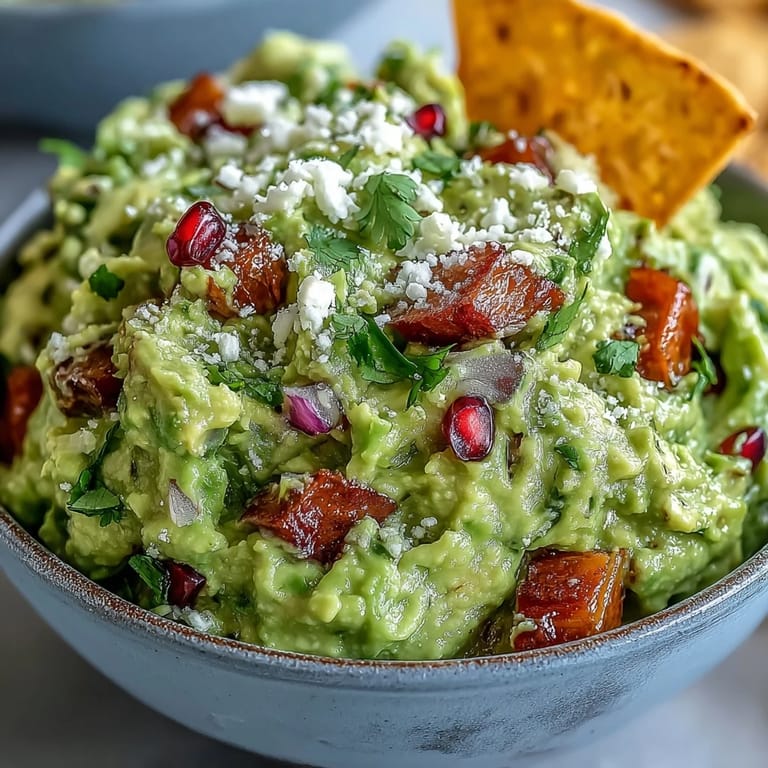 DIY guacamole bar featuring creamy avocado and fresh, zesty topping options.