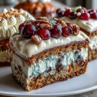 Easter Dessert Table: Carrot Cake, Pavlova, and Lemon Tart - a festive spread of moist carrot cake with cream cheese frosting, airy pavlova topped with fresh fruit, and tangy lemon tart.
